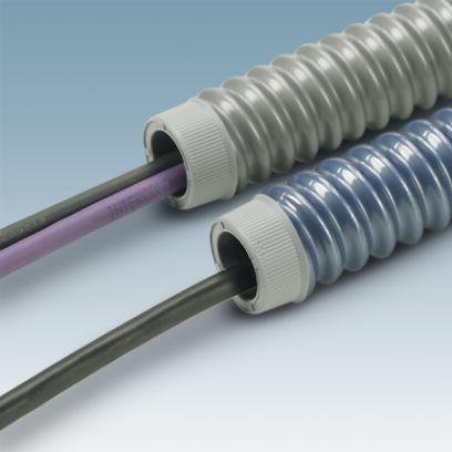WELLFLEX® ПВХ 111-защитный кабельный. Защитный шланг - wp-Spiral PU C HF 21 - 3240859. Защита кабеля от излома 12 мм для электропроводки. Защитная силиконовая гофра для кабеля 10кв.