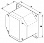 Клеммная коробка-O PX A 121X121X75