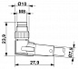 Кабель для датчика / исполнительного элемента-SAC-3P-M 8MR/0,3-PVC/M 8FS
