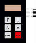 Пленочная клавиатура для BOS 400/401, с 6 клавишами
