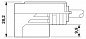 Кабель для датчика / исполнительного элемента-SAC-3P-3,0-PVC/B-1L-Z