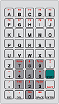Пленочная клавиатура для BOS 900-913, с 35 клавишами