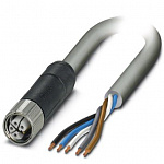 Силовой кабель-SAC-5P-10,0-500/M12FSL FE