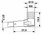 Кабель для датчика / исполнительного элемента-SAC-3P-M 8MS/0,3-PVC/M 8FR