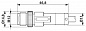 Кабель для датчика / исполнительного элемента-SAC-4P-M12MS/1,5-PUR/M 8FS