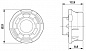 Крепежный резьбовой элемент корпуса-SACC-BP-F-FIX/NUT-GN-SMD