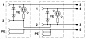 Адаптер двойного разъема клапана-SAC-MR/0,1-116/2XA-1L-Z SCO