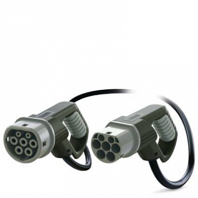 Зарядный кабель AC-EV-T2M3PC-3AC32A-12M6,0ESBK00