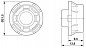 Крепежный резьбовой элемент корпуса-SACC-BP-F-FIX/NUT-BK-THR