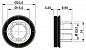 Крепежный резьбовой элемент корпуса-SACC-BP-F-M12/SMD-0,9/1,6-9TIP