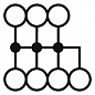 Распределительный блок-PTFIX 6/6X2,5-NS15A GY
