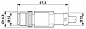 Кабель для датчика / исполнительного элемента-SAC-4P-M12MS/10,0-PUR SH