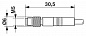 Кабель для датчика / исполнительного элемента-SAC-3P-M5MS/ 3,0-PUR