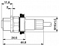Встраиваемый соединитель для шинной системы-SACCEC-M12FSB-5CON-M16/0,5-900