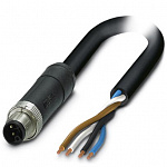 Силовой кабель-SAC-4P-M12MSL/ 5,0-PVC