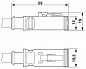 Кабель для датчика / исполнительного элемента-SAC-4P-10,0-PUR/DTFS