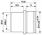 Крепежный резьбовой элемент корпуса-SACC-FP-F-M8/PRESS SMD