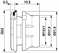 Крепежный резьбовой элемент корпуса-SACC-BP-F-M12/VAR-3,1/3,9-9TIP