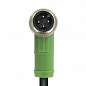 Sensor-/Aktor-Kabel-SAC-4P-M12MR/1,5-PVC/M12FR-3L
