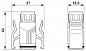 Штекерный соединитель RJ45-CUC-V06-C1PBK-S/R4CE8:1