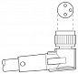 Кабель для датчика / исполнительного элемента-SAC-3P-M 8MR/ 0,3-PUR/M 8FR