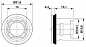 Крепежный резьбовой элемент корпуса-SACC-BP-F-M12/THR-3,1/3,9-9TIP