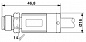Кабель для датчика / исполнительного элемента-SAC-4P-M12MS/5,0-28X/M12FSSHOD