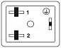 Кабель двойного разъема клапана-SAC-10,0/0,2-116/2XBI-1L-Z